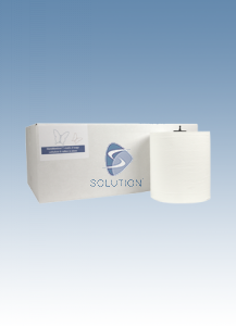Solution Matic Handdoekrol Cellulose 2 lgs, 21cm, 150m