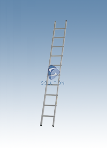 Enkele rechte ladder (28cm optrede)