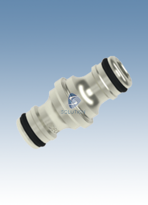 Gardena Dubbelnippel DN9