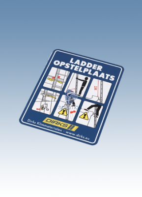 Dirks Ladder opstelplaatinstructie