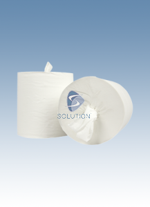 Poetspapier Midirol Coreless Cellulose (Tork) 6 rollen, 1 lgs, 20cm, 300m