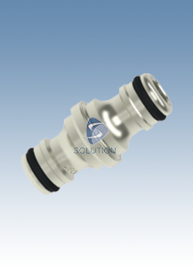 Gardena Dubbelnippel DN9