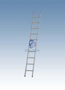 Enkele rechte ladder (28cm optrede)