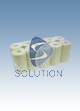Solution groene Handdoekrol voor Tork Dispensers 2lgs, 23cm x 80m