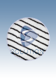 Microvezelpad Wit-Grijs