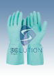 Huishoudhandschoenen Nitrile Groen, M, 1 paar