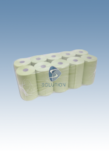 Solution groene Handdoekrol voor Tork Dispensers 2lgs, 23cm x 80m