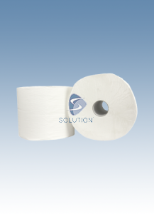 Industrieel Poetspapier Cellulose rol 1 lgs, 27cm, 1000m