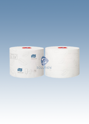 Tork Toiletpapier Midi 10cm x 100m T6 2 lgs wit 27 rollen